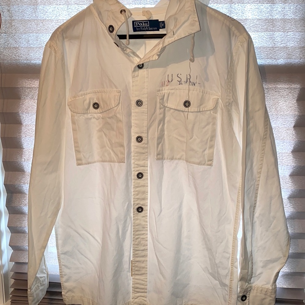 Polo Hooded button down